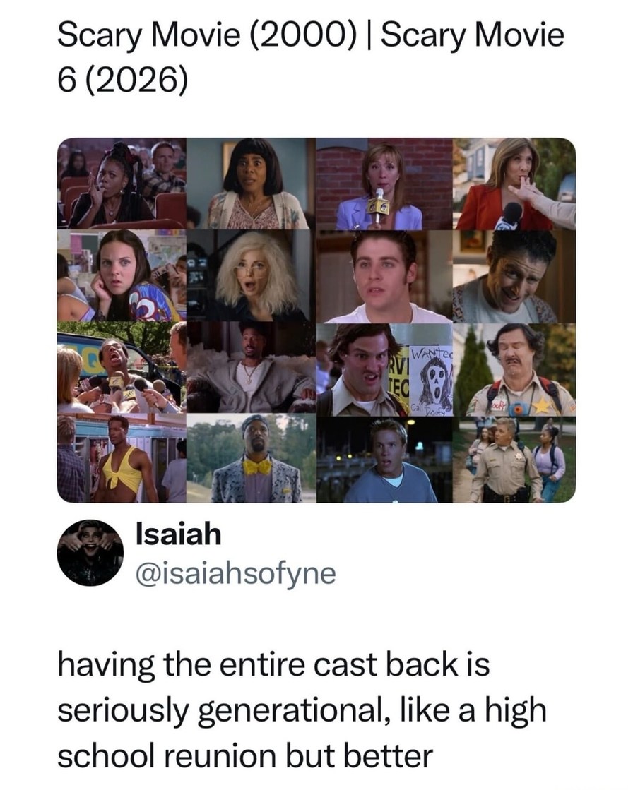 Scary Movie (2000) | Scary Movie 6 (2026)