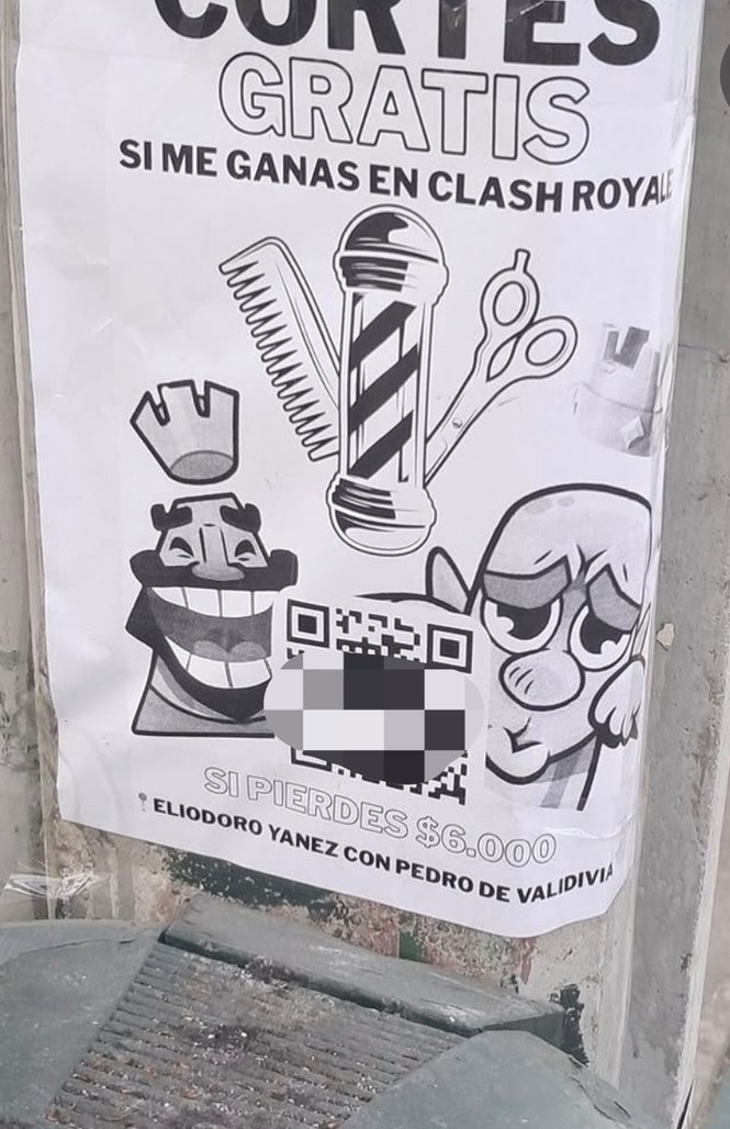 CORTES GRATIS SI ME GANAS EN CLASH ROYALE. SI PIERDES $6.000 ELIODORO YANEZ CON PEDRO DE VALIDIVIA