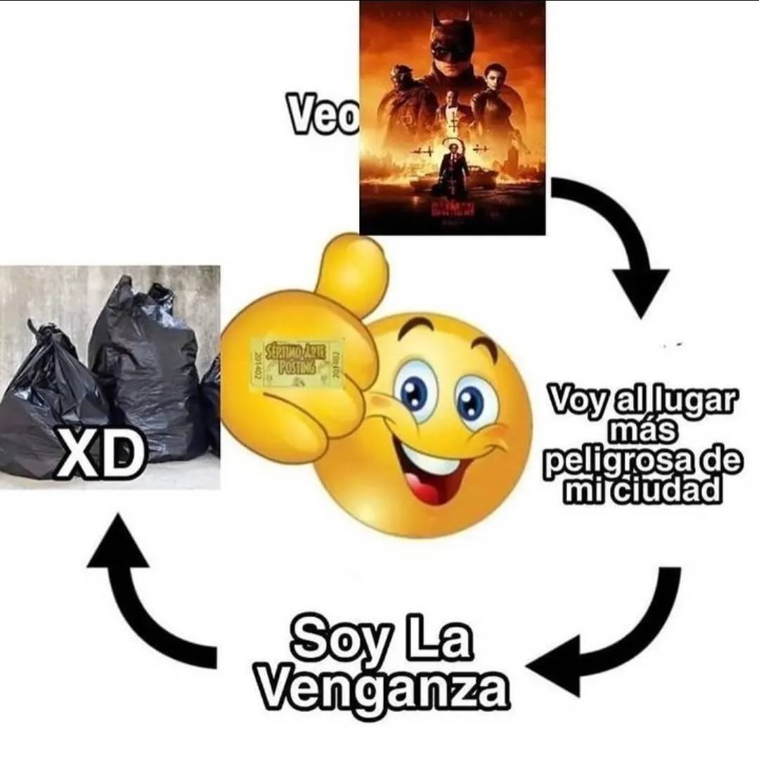 Veo

XD

Soy La Venganza

Voy al lugar
más
peligrosa de
mi ciudad