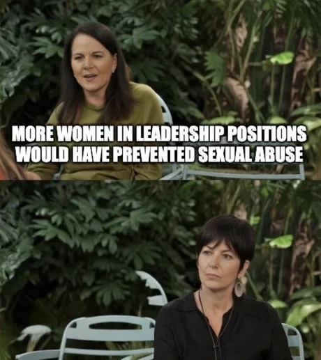 MORE WOMEN IN LEADERSHIP POSITIONS WOULD HAVE PREVENTED SEXUAL ABUSE