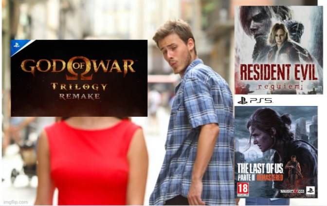 God of War Trilogy Remake
Resident Evil Requiem
The Last of Us Parte II Remastered