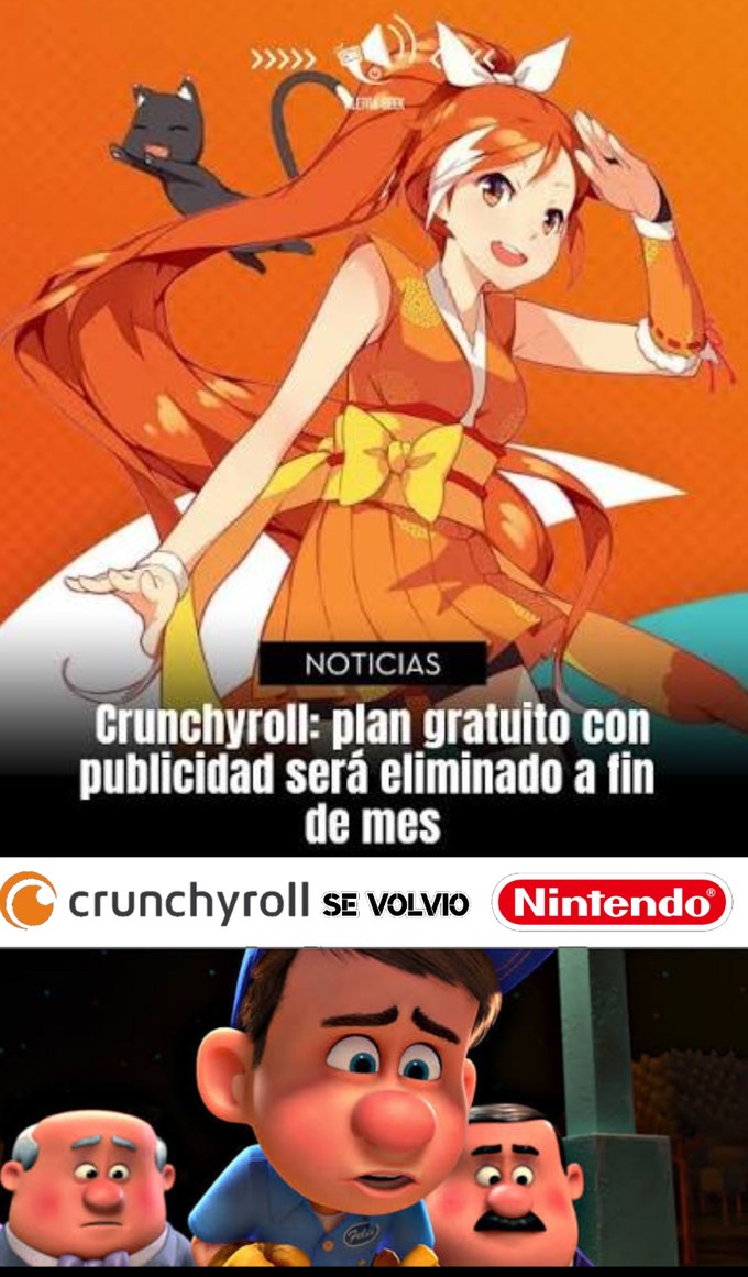 NOTICIAS Crunchyroll: plan gratuito con publicidad será eliminado a fin de mes