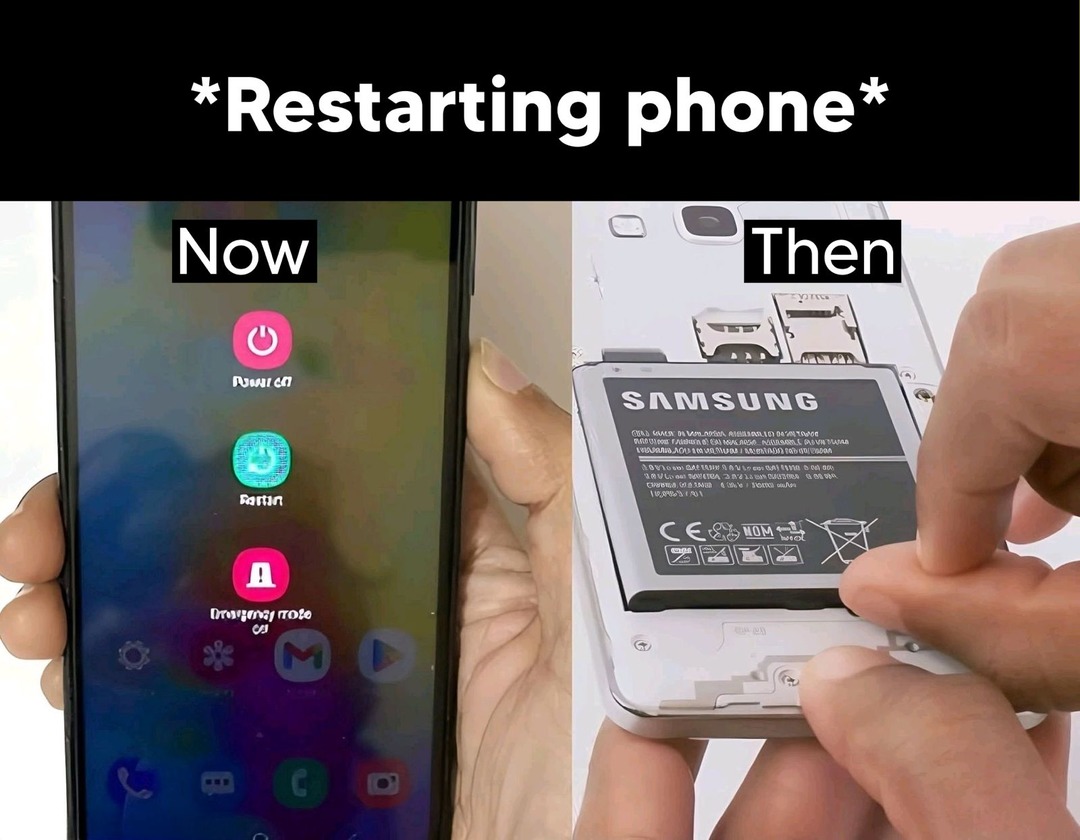 *Restarting phone* Now Then