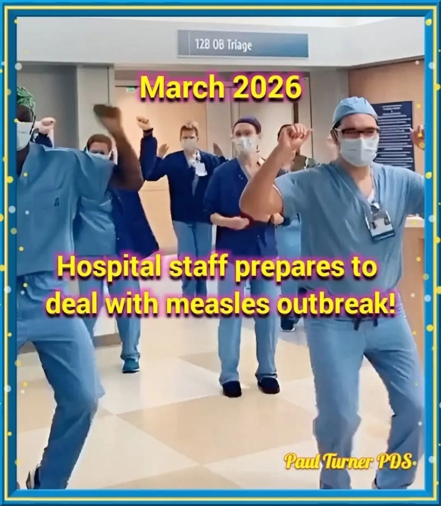 March 2026 Hospital staff prepares to deal with measles outbreak!