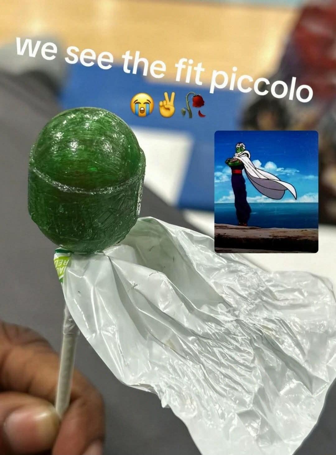 We see the fit piccolo 😭🙏🌹