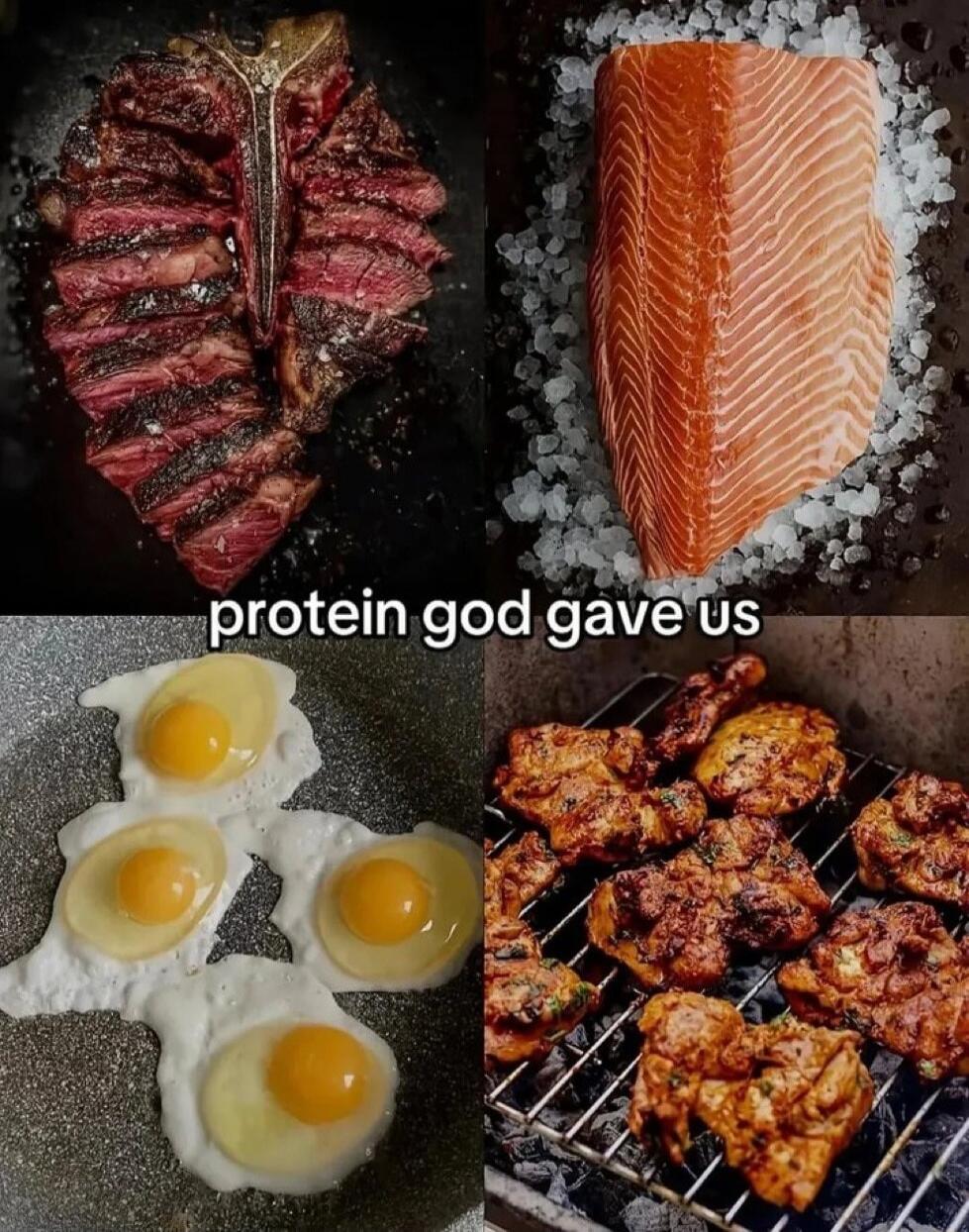 protein god gave us
