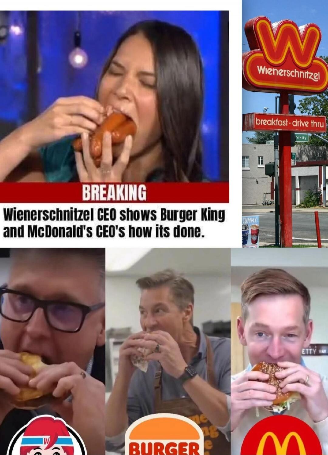 BREAKING Wienerschnitzel CEO shows Burger King and McDonald's CEO's how its done.