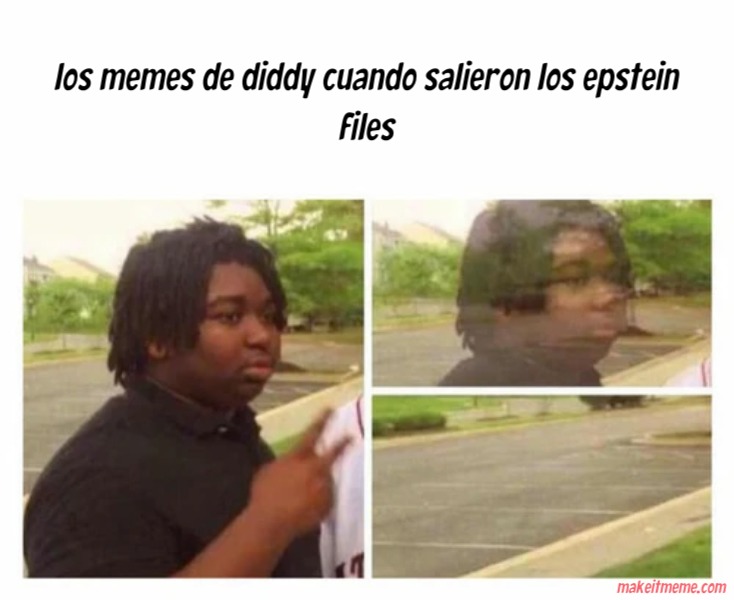 los memes de diddy cuando salieron los epstein files