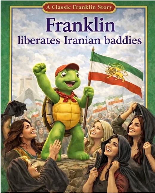 A Classic Franklin Story Franklin liberates Iranian baddies