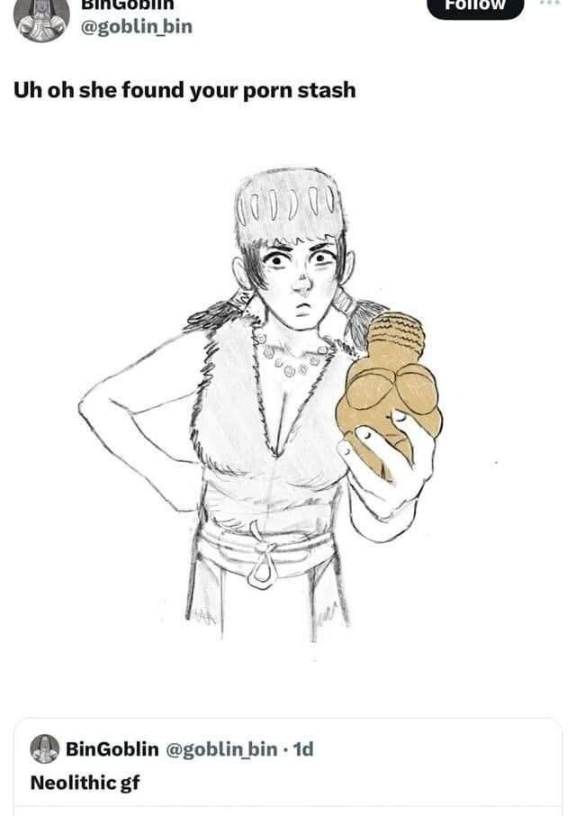 Uh oh she found your porn stash