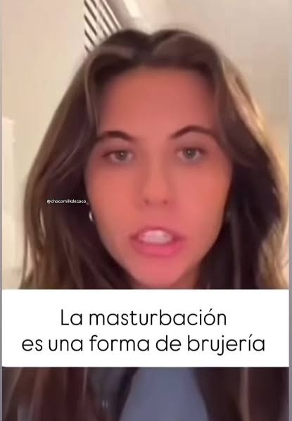 La masturbación es una forma de brujería