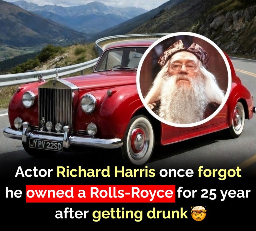 Actor Richard Harris once forgot he owned a Rolls-Royce for 25 year after getting drunk