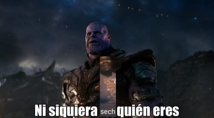 Ni siquiera sech quién eres