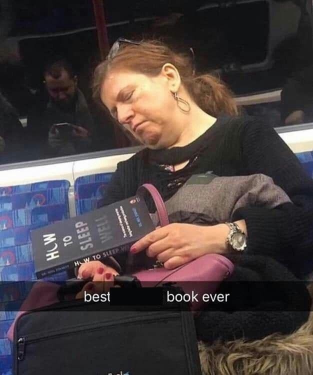 How to sleep well. Best book ever