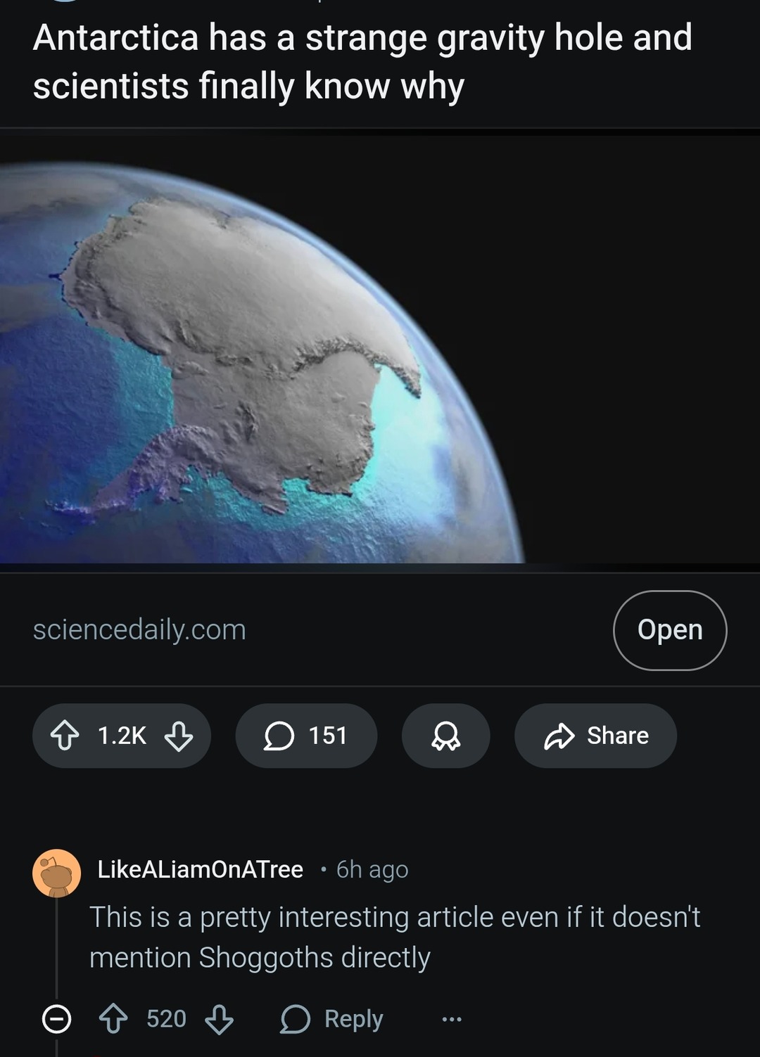 Antarctica has a strange gravity hole and scientists finally know why