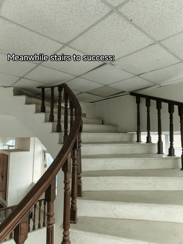 Meanwhile stairs to success: