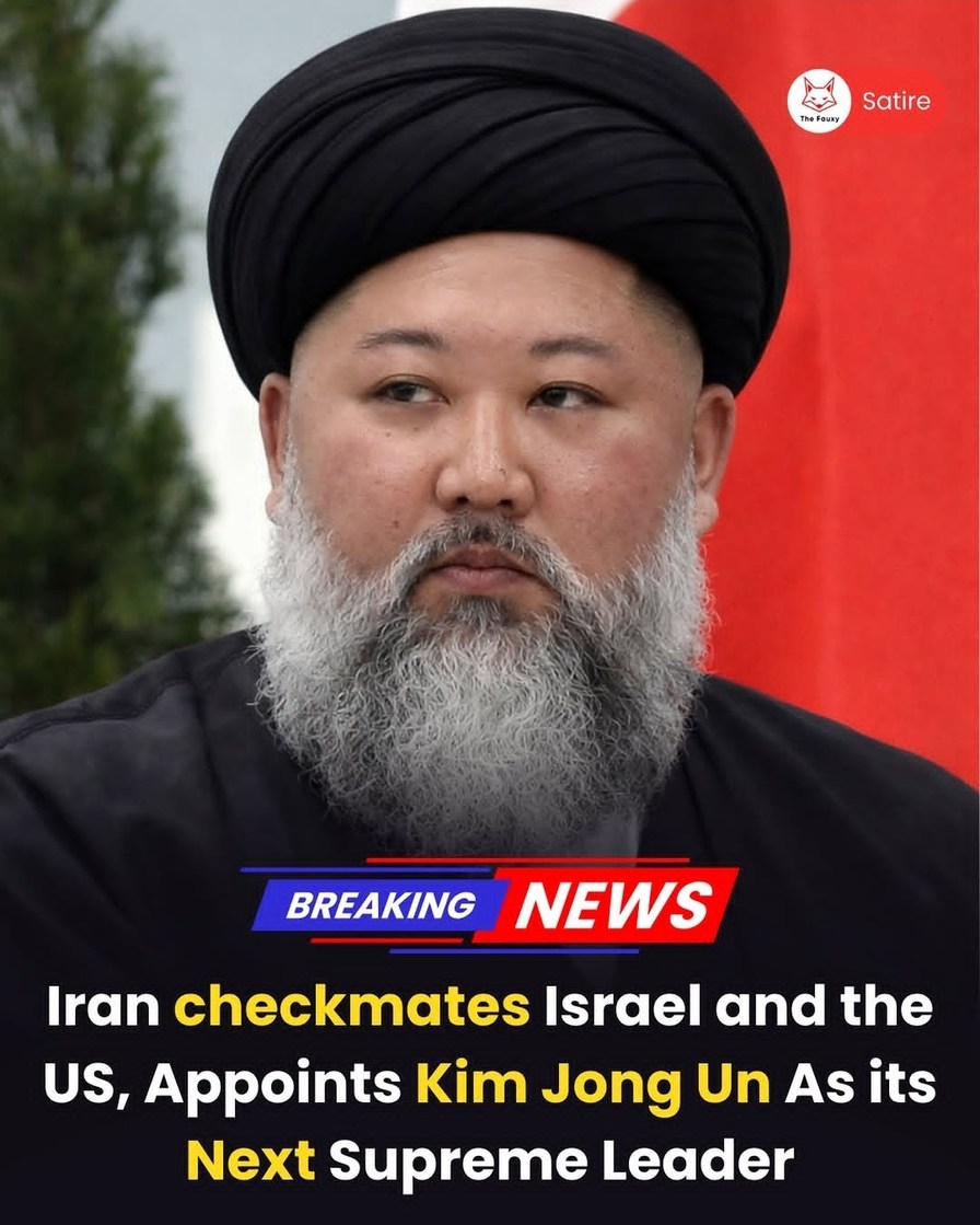 BREAKING NEWS Iran checkmates Israel and the US, Appoints Kim Jong Un As its Next Supreme Leader