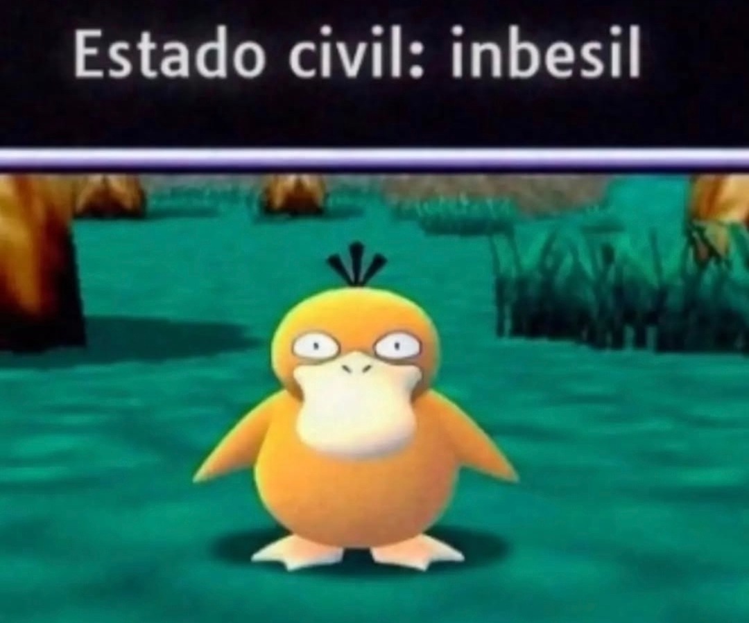 Estado civil: inbesil