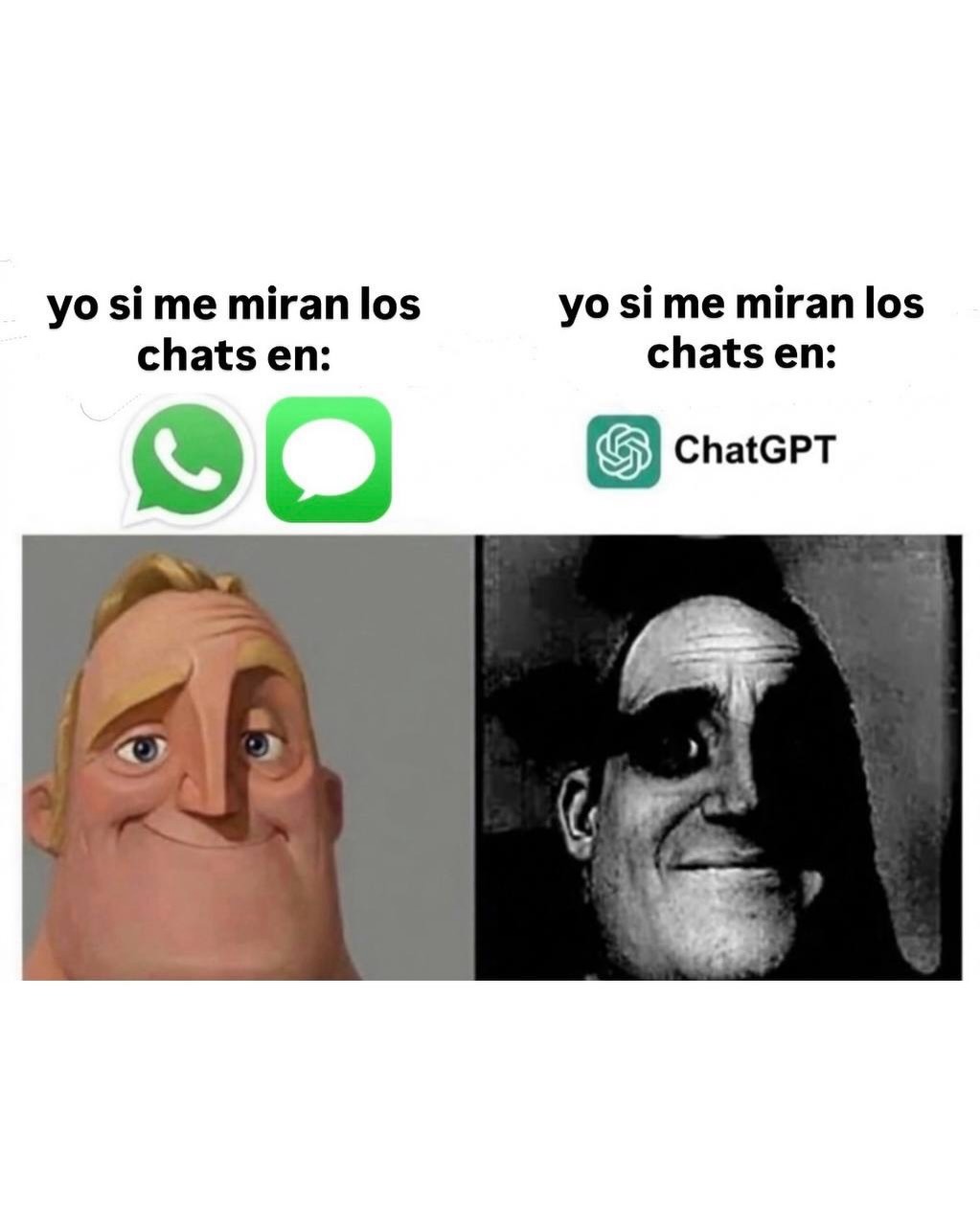 yo si me miran los chats en: 

yo si me miran los chats en: 
ChatGPT