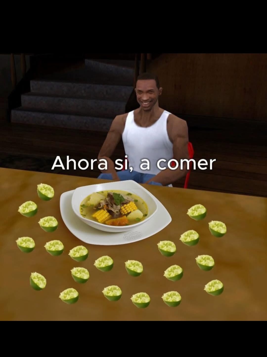 Ahora si, a comer