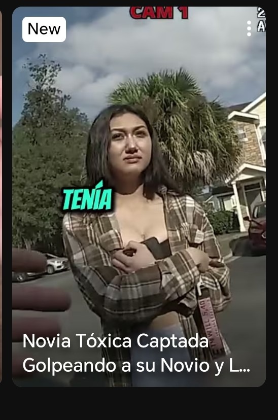 New Novia Tóxica Captada Golpeando a su Novio y L...