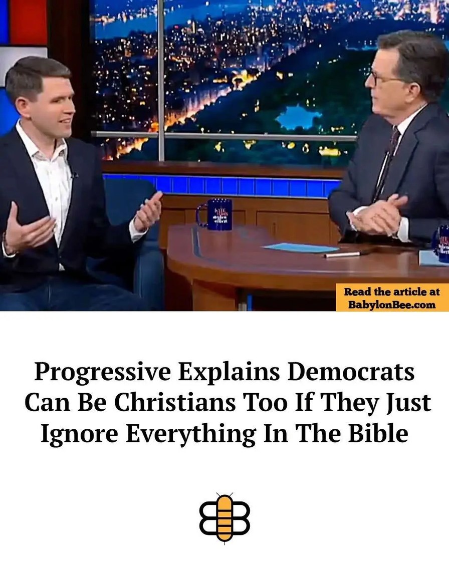 Progressive Explains Democrats Can Be Christians Too If They Just Ignore Everything In The Bible