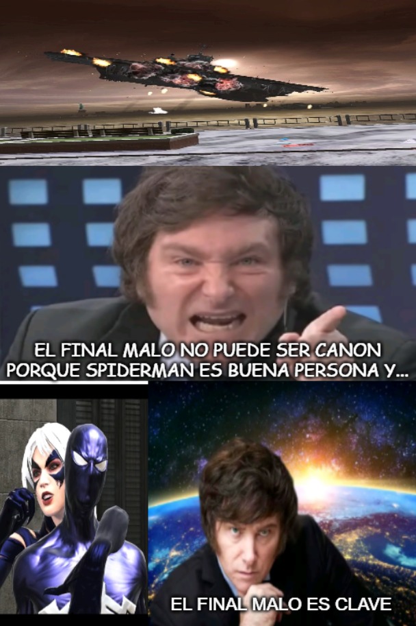 EL FINAL MALO NO PUEDE SER CANON PORQUE SPIDERMAN ES BUENA PERSONA Y... EL FINAL MALO ES CLAVE