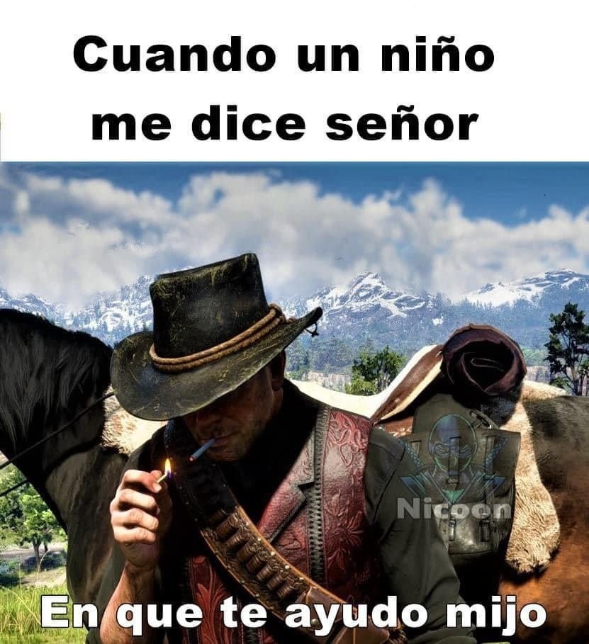 Cuando un niño me dice señor
En que te ayudo mijo