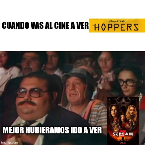 CUANDO VAS AL CINE A VER HOPPERS MEJOR HUBIERAMOS IDO A VER SCREAM