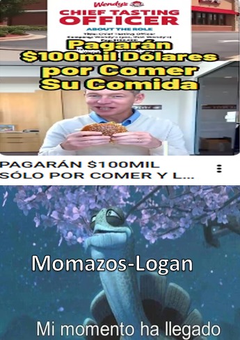 Wendy's CHIEF TASTING OFFICER ABOUT THE ROLE This: Chief Tasting Officer Company: Wendy's Type: Chief Tasting Officer Salary: $100,000 Pagarán $100mil Dólares por Comer Su Comida PAGARÁN $100MIL SÓLO POR COMER Y L...
