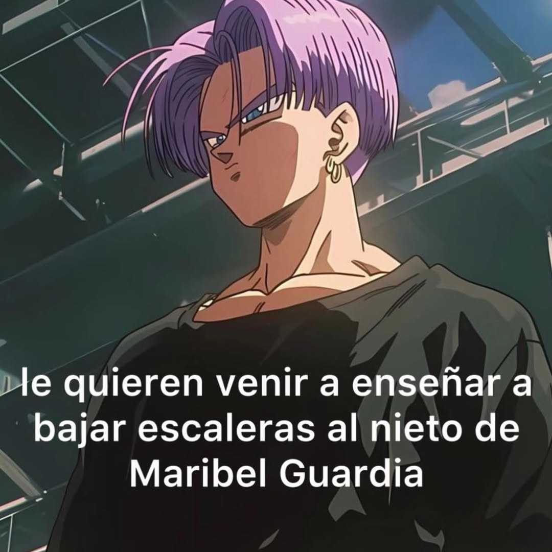 le quieren venir a enseñar a bajar escaleras al nieto de Maribel Guardia