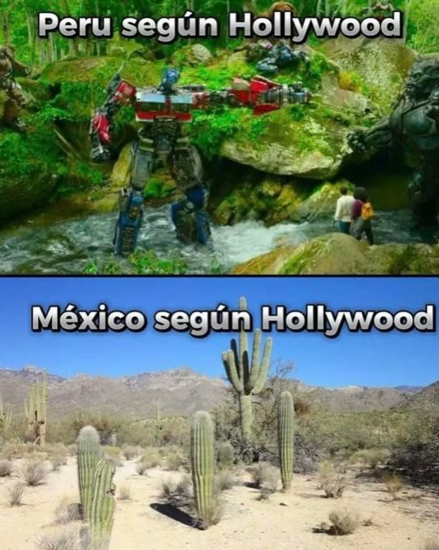 Perú según Hollywood
México según Hollywood
