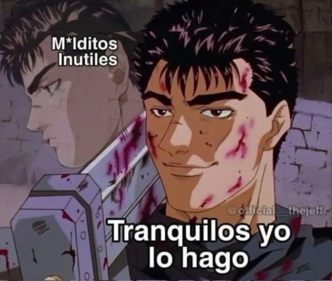 M*ditos Inutiles
Tranquilos yo lo hago