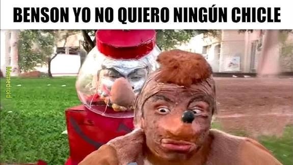 BENSON YO NO QUIERO NINGÚN CHICLE