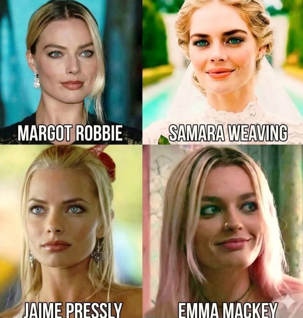 MARGOT ROBBIE
SAMARA WEAVING
JAIME PRESSLY
EMMA MACKEY