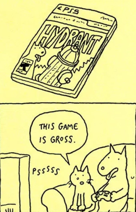 PS5 HYDRANT THIS GAME IS GROSS. PSSSSS