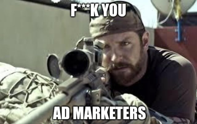 F*** YOU AD MARKETERS