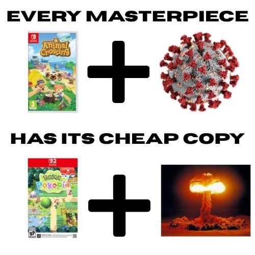 EVERY MASTERPIECE HAS ITS CHEAP COPY
