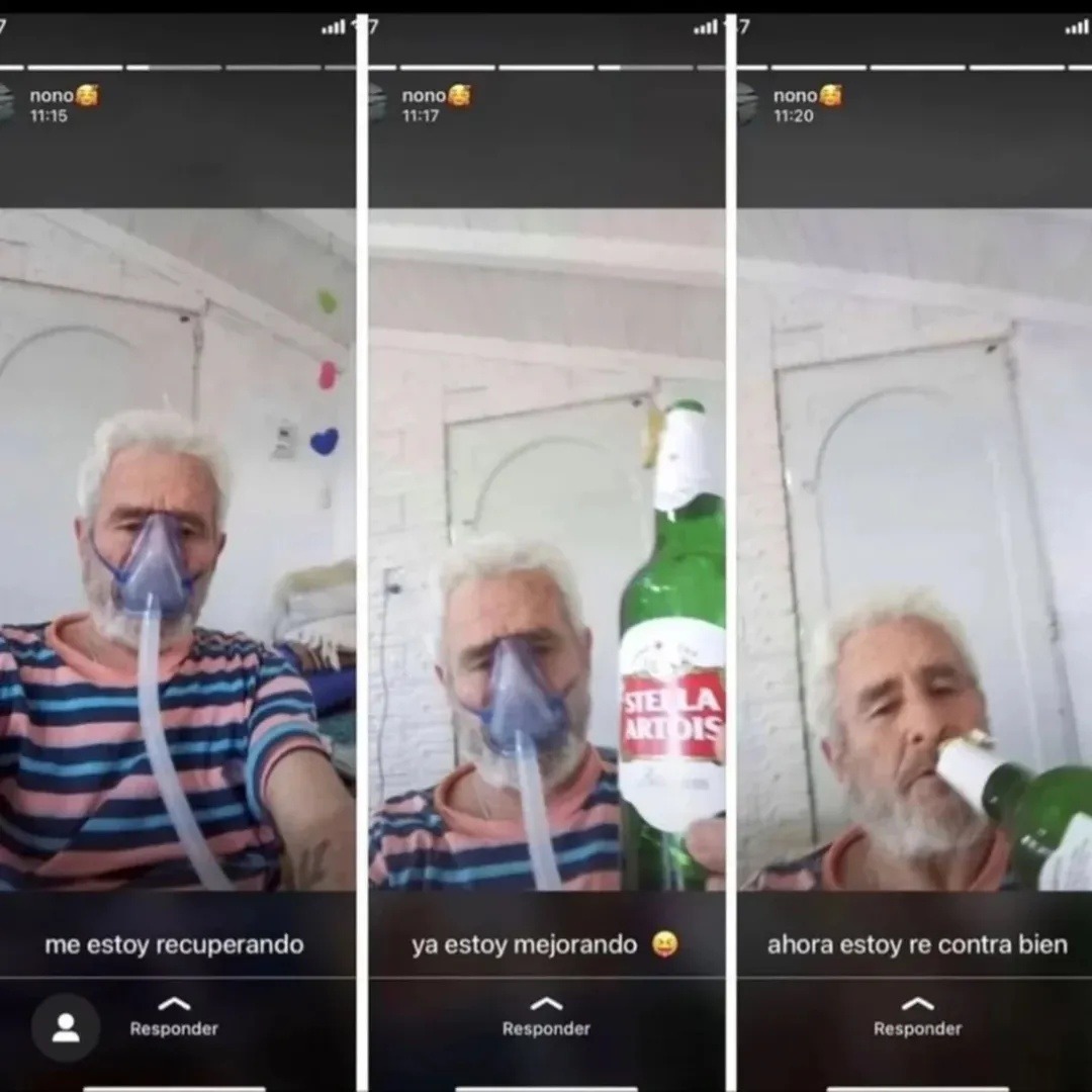 me estoy recuperando
ya estoy mejorando
ahora estoy re contra bien