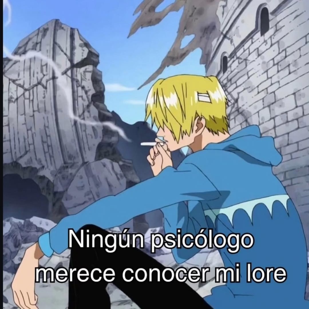 Ningún psicólogo merece conocer mi lore