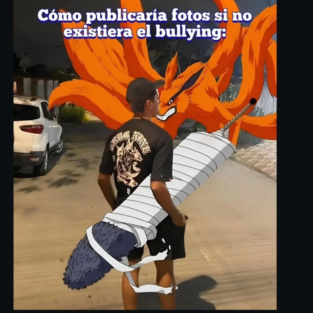 Cómo publicaría fotos si no existiera el bullying: