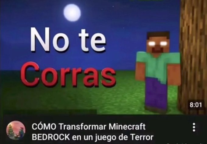 No te Corras CÓMO Transformar Minecraft BEDROCK en un juego de Terror