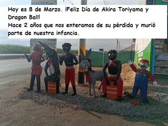 Hoy es 8 de Marzo. ¡Feliz Día de Akira Toriyama y Dragon Ball!
Hace 2 años que nos enteramos de su pérdida y murió parte de nuestra infancia.