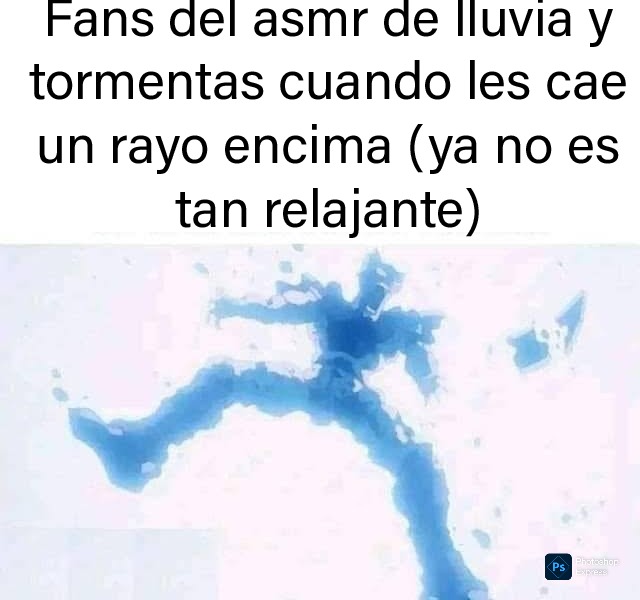 Fans del asmr de lluvia y tormentas cuando les cae un rayo encima (ya no es tan relajante)