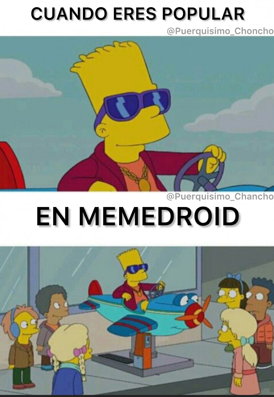 CUANDO ERES POPULAR
EN MEMEDROID