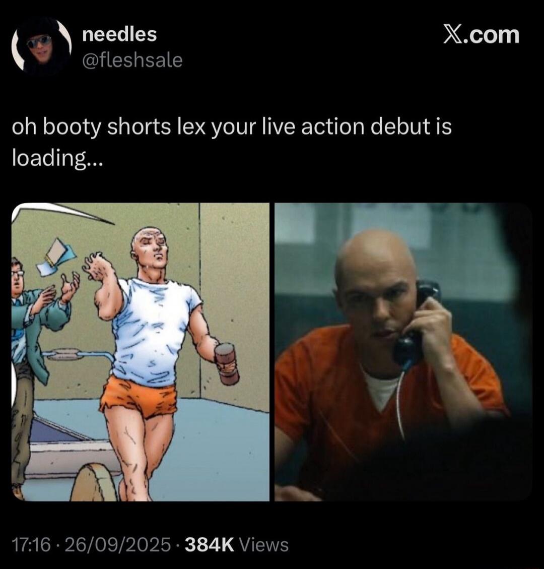 oh booty shorts lex your live action debut is loading...