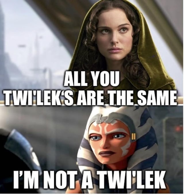 ALL YOU TWI'LEK'S ARE THE SAME
I'M NOT A TWI'LEK