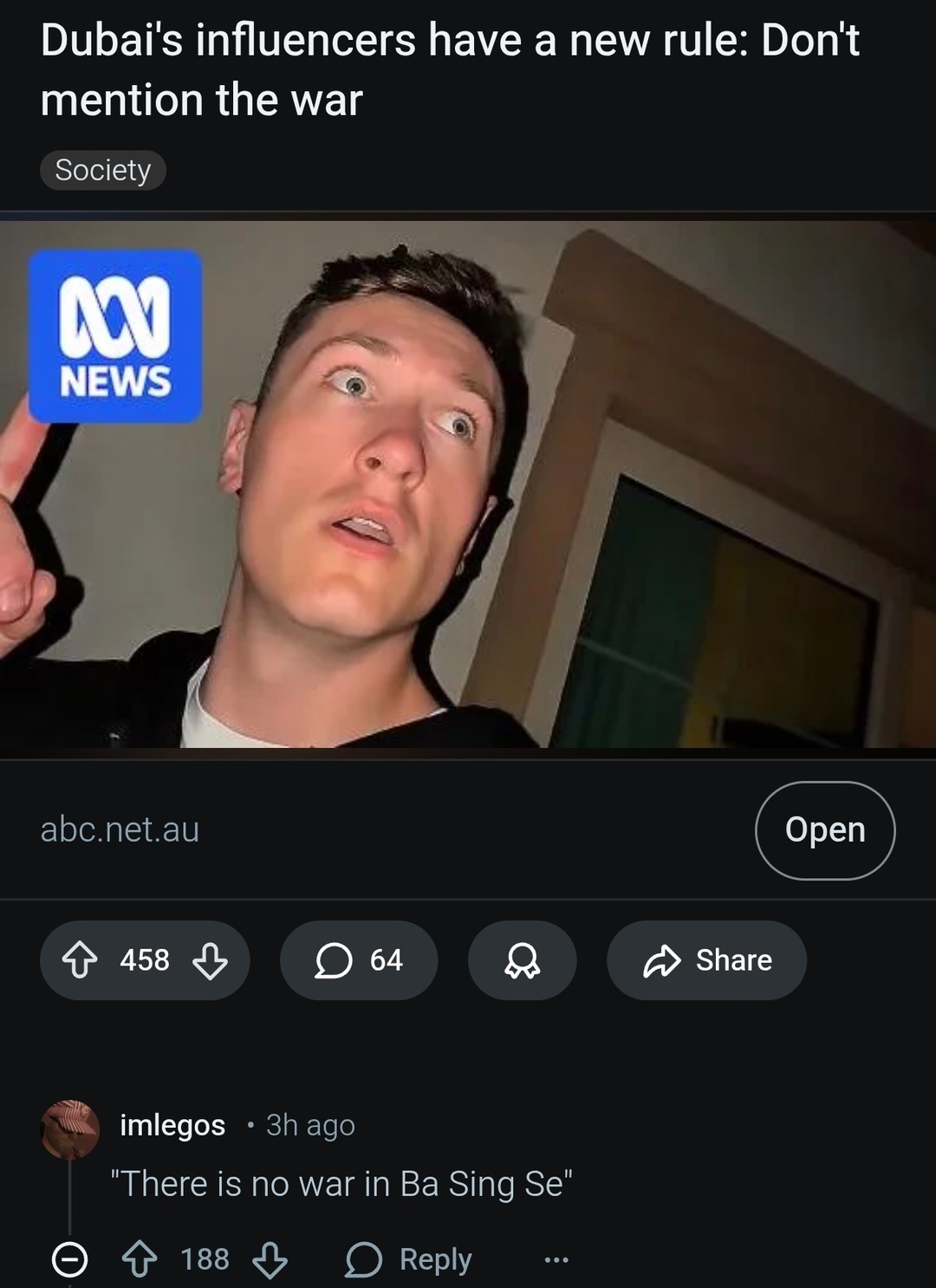 Dubai's influencers have a new rule: Don't mention the war