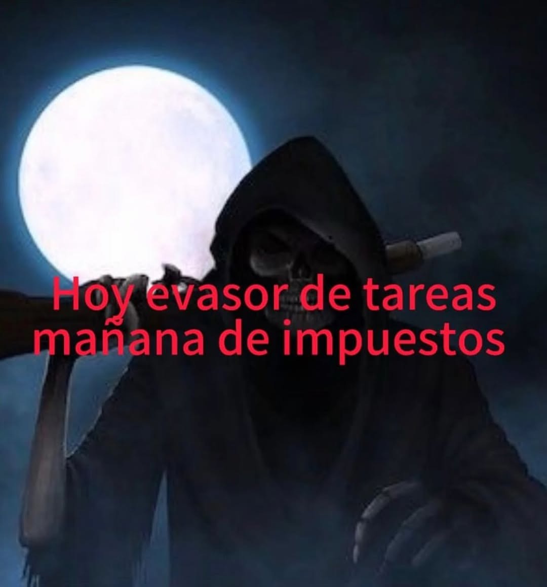 Hoy evasor de tareas mañana de impuestos