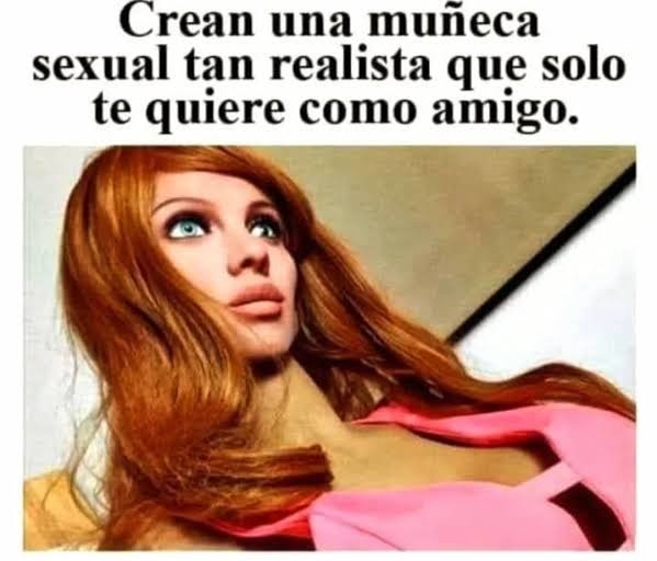 Crean una muñeca sexual tan realista que solo te quiere como amigo.